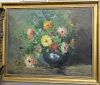 Oscar T. Navarro (1921-1973) oil on canvas, still life of flowers, signed lower right Oscar T. Navarro 63. 22" x 28" Provenance: From an es...