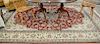 Oriental carpet. 9' x 12'3" Provenance: Estate of Stephen M. Serlin of Lake George, New York