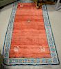Oriental throw rug. 3'5" x 6'8"