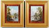 Pair William Rickarby Miller Landscape Paintings