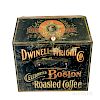 Dwinell-Wright Co. Painted Tin Coffee Bin