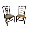Two Chippendale Side Chairs