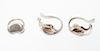 Tiffany Elsa Peretti Sterling Ring & Pr Earrings