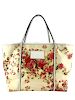  Dolce & Gabbana Miss Escape Floral Print Patent Tote Bag