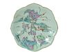 Early 20th C. Chinese Famille Rose Porcelain Dish