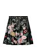 Gucci Hand-Painted Leather Skirt Size M NEW