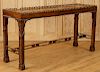 CHINESE CHIPPENDALE STYLE MAHOGANY SOFA TABLE