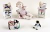 COLLECTION OF 5 PORCELAIN FIGURES OF CHILDREN