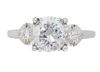 Vintage 1.10CT Diamond Engagement Ring