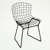 Mid Century Modern Knoll Bertoia Child's Side Chair. Some rubbing and rust to surface. Measures 20"