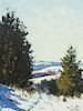 Hermann Dudley Murphy, (American, 1867-1945), Winter Landscape