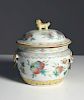 19th C. Chinese enamel decorated food container