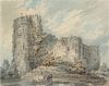 Thomas Girtin, (British, 1775-1802), Chepstow Castle