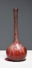 Good Galle fire-polished cameo glass vase