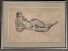 Nicholas Vassilakis Takis Drawing, Reclining Nude