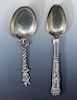 Two Silver Spoons, including William Bateman II