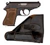 *German WWII Nazi Police Walther PPK Pistol 