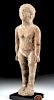 Egyptian New Kingdom Pottery Standing Concubine