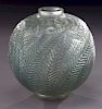 Lalique glass vase