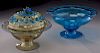(2) Steuben glass bowls,