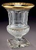 St. Louis crystal vase,