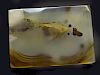 Rare Chinese Ming silhouette agate belt buckle,
