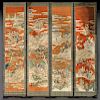 (4) Chinese Qing kesi panels,