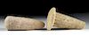 Lot of 2 Translated Sumerian Clay Foundation Cones