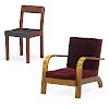 RUSSELL WRIGHT FOR CONANT BALL LOUNGE & SIDE CHAIR