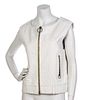 A Pierre Cardin White Leather Vest,