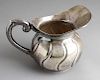 Sterling Silver Repousse Water Pitcher