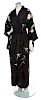 A Black Silk Kimono,