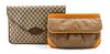 Two Gucci Monogram Canvas Bags,