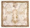 * An Hermes Silk Scarf, 35 x 35 inches.