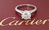 Cartier 1.70 ct Platinum Brilliant Diamond Engagement