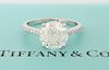 Tiffany & Co NOVO 2.36TCW Plat Diamond Engagement Ring