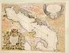 Alexis Hubert Jaillot (1632-1712),  hand colored engraved map 1693,  Le Golfe De Venise, Avec Ses Principaux Caps, Promontoires,...