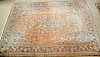 Room size Sarouk Oriental carpet (discoloration).  12' x 16'10"
