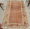 Caucasian Oriental throw rug.  3'7" x 6'2"