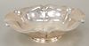 Sterling silver footed bowl, Salem pattern.  dia. 12 in., 34 t oz.