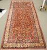Sarouk Oriental carpet.  9'6" x 20'5"
