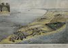 Point Lookout, Maryland, hand colored lithograph, View of Hammond GenL Hospital and U.S. GenL Depot for Prisoners of War, published...