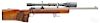 Custom Remington bolt action rifle