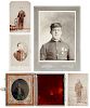 Collection of military CDV's and photographs