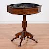 Continental Neo-Classical rosewood jardiniere table