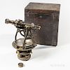 Rare W. & L.E. Gurley Engineer's Transit with Theodolite Axis