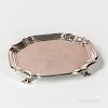 George II Sterling Silver Card Tray