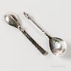 Two Elizabeth II Sterling Silver Spoons