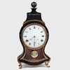 Courvoisier & Co. Painted and Parcel-Gilt Pendulum Clock