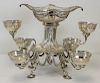 SILVER. George III Thomas Pitts I Silver Epergne.
